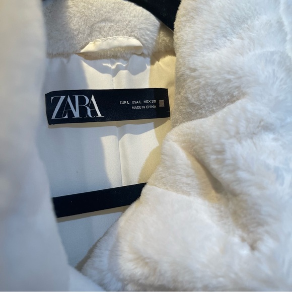 Zara Faux Fur Winter Jacket Puffer Jacket❄️ - Picture 3 of 6